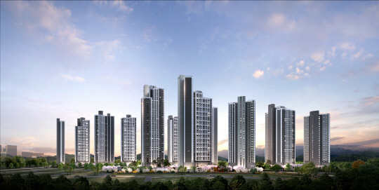 'e편한세상 일산 메이포레' 투시도